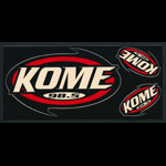KOME 98.5 1990s Era Sticker