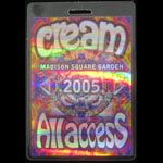 Cream 2005 All Access Madison Square Garden Laminate