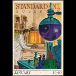 Standard Oil Bulletin January 1940 Magazine