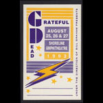 Grateful Dead Shoreline 1993 BGP Pass Laminate