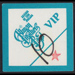 Allman Brothers Band Backstage Pass