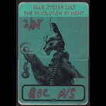 Blue Oyster Cult Revolution By Night Backstage Pass