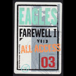 Eagles Farewell I Tour 2003 All Access Backstage Pass