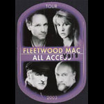 Fleetwood Mac Say You Will Tour 2003 All Access Backstage Pass