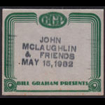 John McLaughlin and Friends Backstage Pass