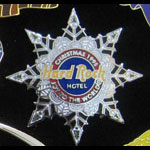 Las Vegas Hard Rock Hotel Christmas 1995 Hard Rock Cafe Pin