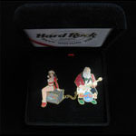 Happy Holiday 2001 Christmas Hard Rock Cafe Pin Box Set