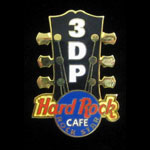 3DP Rock Star Staff Only Hard Rock Cafe Pin