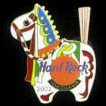 Yokohama Japan Happy New Year 2002 Hard Rock Cafe Pin