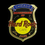 Chicago Department of Jazz 1999 Hard Rock Cafe Pin