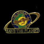 Los Angeles Save the Planet Hard Rock Cafe Pin