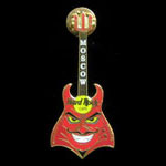 Moscow Halloween 2003 Red Russian Devil Hard Rock Cafe Pin