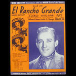 Bing Crosby El Rancho Grande Sheet Music