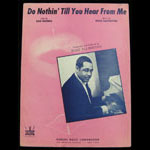 Duke Ellington Do Nothin Till You Hear From Me Sheet Music