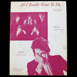 Bob Dylan All I Really Want To Do Sheet Music