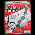 Fox Movietone Follies Breakaway Sheet Music