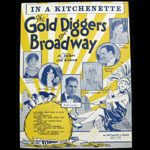 Gold Diggers of Broadway - In a Kitchenette Al Dubin Joe Burke Sheet Music