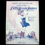 Little Jessie James Suppose I Had Never Met You Sheet Music