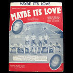 Maybe It's Love Sheet Music