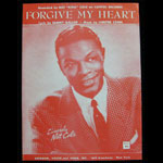 Nat King Cole 1955 Forgive My Heart Sheet Music