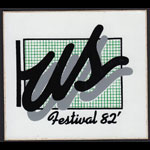 US Fesival 1982 Sticker