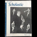 University of Notre Dame Scholastic March 10 1950 College Basketball Program