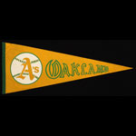 Oakland A's 1970's Pennant Pennant