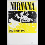 Nirvana Sub Pop Tour Poster