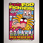 Uncle Charlie Foo Fighters Houston 1995 Poster