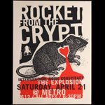 Aesthetic Apparatus Rocket From The Crypt Poster