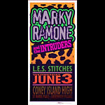 Mark Arminski Marky Ramone and the Intruders Handbill