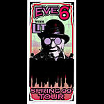 Mark Arminski Eve 6 and Lit - Spring Tour 1999 Handbill