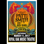 Mark Arminski Patti Smith performing Horses Poster