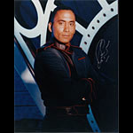 Richard Biggs as Dr. Stephen Franklin of Babylon 5 Autographed Photo