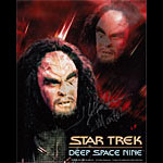 JG Hertzler as Martok of Star Trek: Deep Space Nine Autographed Photo