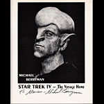 Michael Berryman as Starfleet Display Officer of Star Trek IV: The Voyage Home Autographed Photo