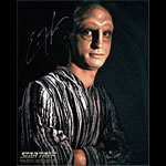 Eric Menyuk as The Traveler of Star Trek: The Next Generation Autographed Photo