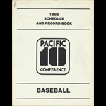 1988 Pacific-10 College Record Book Baseball Media Guide