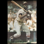 Photographer: Malcolm Emmons Hank Aaron 1968 Atlanta Braves Baseball Poster