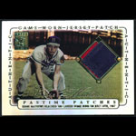 2002 Topps Tribute Eddie Mathews Pastime Patches Baseball Card
