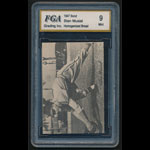 1947 Bond Stan Musial FGA 9 Mint Graded Baseball Card