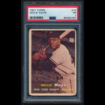 1957 Topps Willie Mays #10 PSA 1 Poor Graded Baseball Card