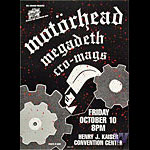 Motorhead 1986 BGP6 Poster