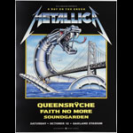 Metallica 1991 BGP48 Poster