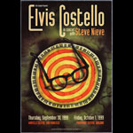 Elvis Costello 1999 Warfield BGP219 Poster