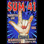 SUM 41 2002 Warfield BGP275 Poster