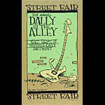 Glenn Barr Dally In The Alley Street Fair Poster