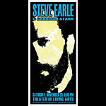 Scott Benge (FGX) Steve Earle Handbill