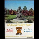 1970 12th Annual Liberty Bowl Tulane vs Colorado College Football Program