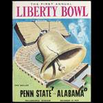 1959 1st Annual Liberty Bowl Penn State vs Alabama College Football Program